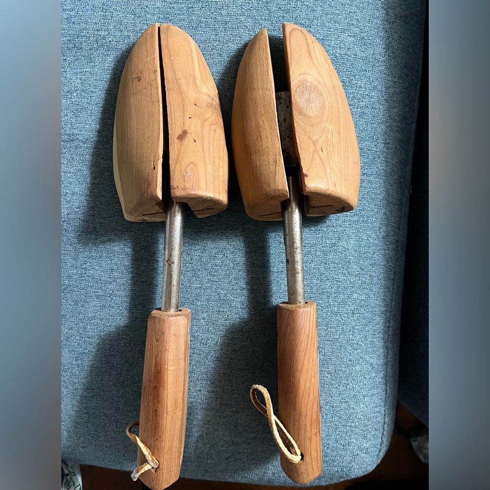 Wright Vintage Shoe Tree/Stretcher Rochester Shoe Tree Co. Set Of 2